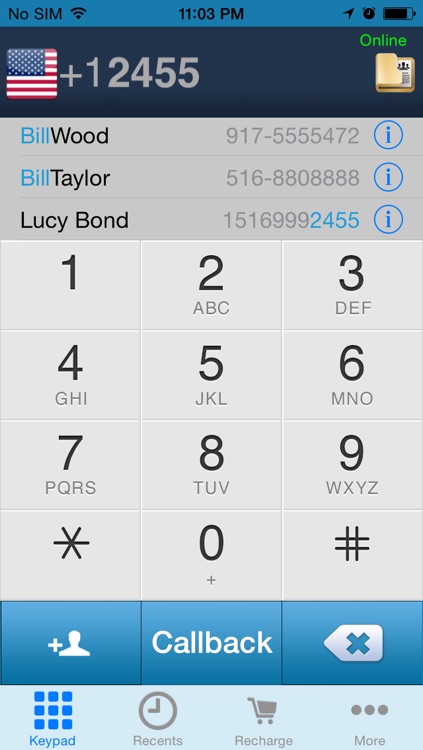 Callback Dialer - cheap calls/VoIP without WiFi/3G