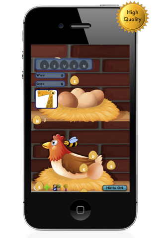 A Chicken World of Words: Free English Spelling Lessons screenshot 4
