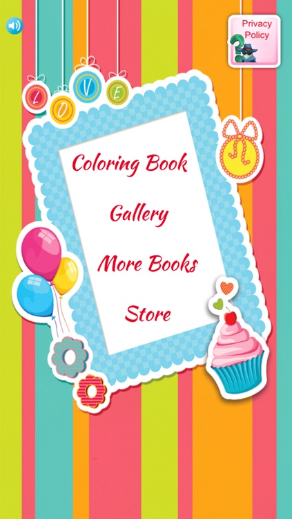 Birthday Coloring Book! screenshot-3