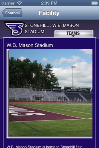 Stonehill Skyhawks screenshot 4