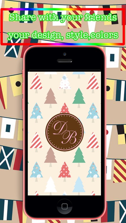 Monogram Pro - Customize Design Beautiful Home Screen & Lock Screen Background Wallpaper screenshot-3