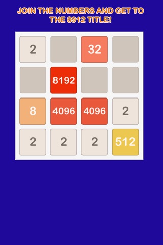The Impossible 8192 Tile Free Game screenshot 4