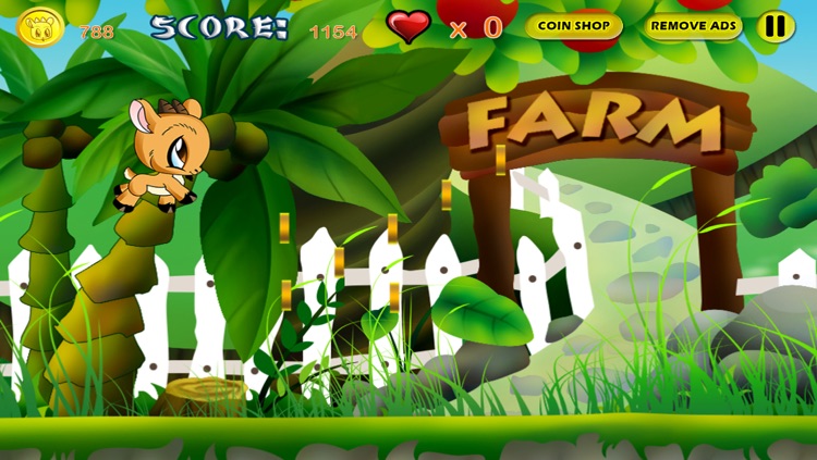 Clumsy Baby Goat Adventure - Tap Jump Run Game for Kids screenshot-3