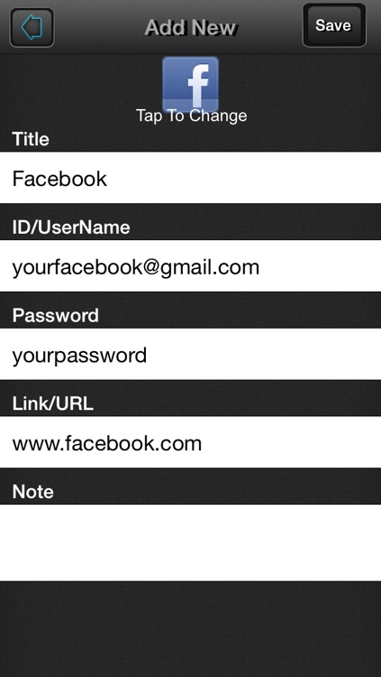 All Password in One - Password Safe