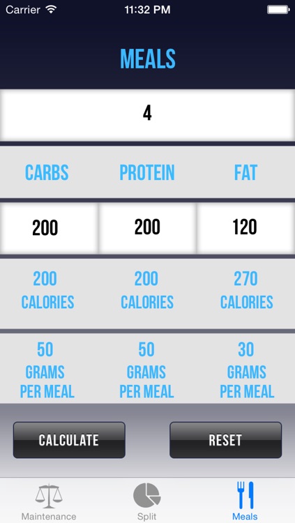 Calorie Split screenshot-4