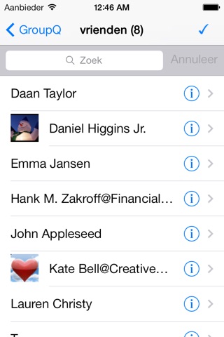 Contacts Group Manager - GroupQ screenshot 2
