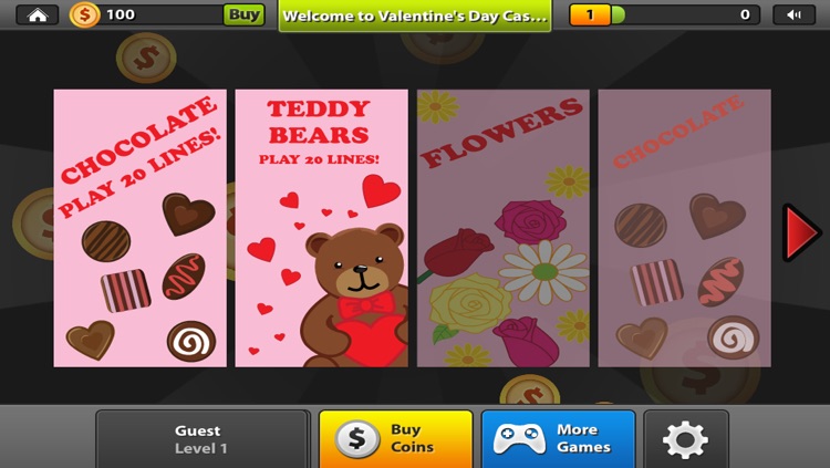 Valentine's Day Casino - Valentine Slot Machine with Love Bonus Games