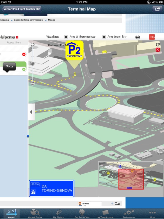 Milano Malpensa Airport Pro (MXP) + Tracker HD screenshot-4