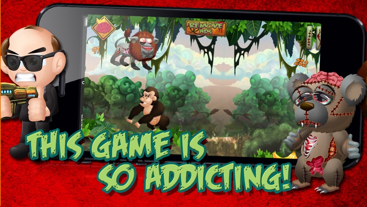 My Animal Zombies and Friends Climb Banana Town Hill HD - FREE Game ! screenshot-4