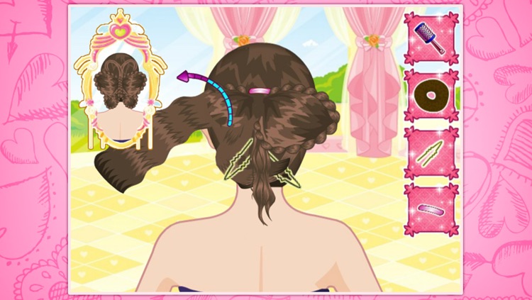 Cute hairdo design