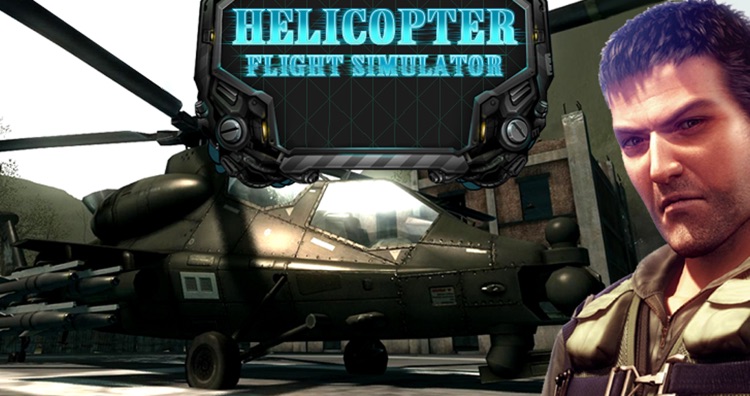 Helicopter 3D flight simulator