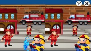アクティブ！幼稚園、保育園や保育所のためのゲーム、パズルやなぞなぞ：消防署について幼児のためのゲーム。 学ぶ 消防士、消防士、消防車、警察、ホースおよび多くのおすすめ画像5