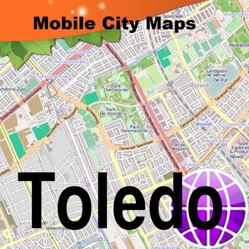 Toledo OH Street Map icon