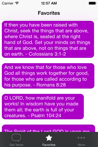 Inspirational Bible Verses for Messenger screenshot 2