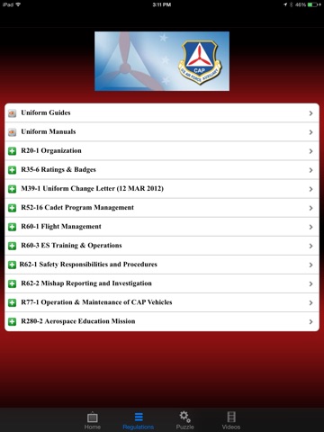 Civil Air Patrol for iPad screenshot 3