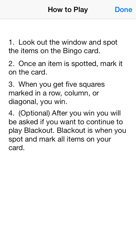 Travel Bingo & Blackout screenshot-3