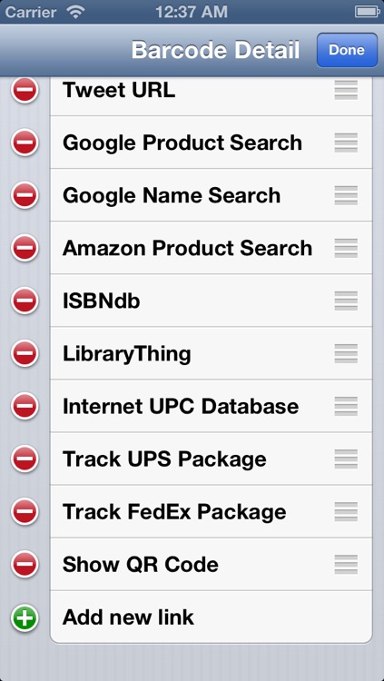 !QR Profi - professional and fast QR Code and Barcode Reader / Scanner.
