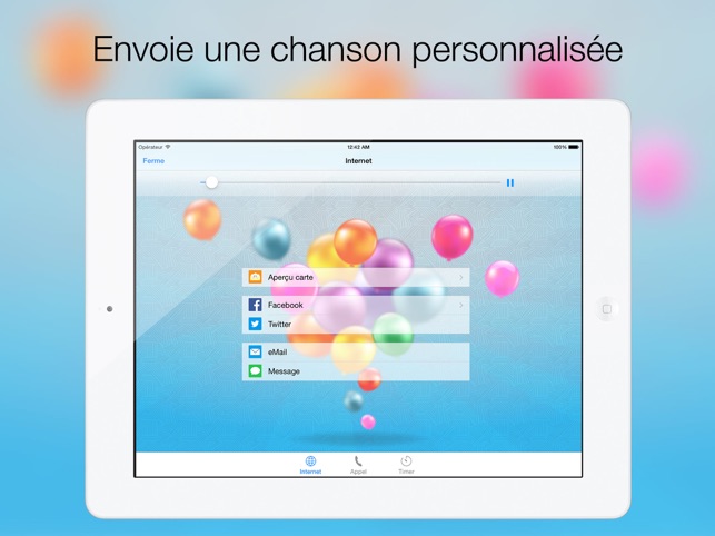 Chante Joyeux Anniversaire Avec Le Calendrier Happy Birthday Show Dans L App Store