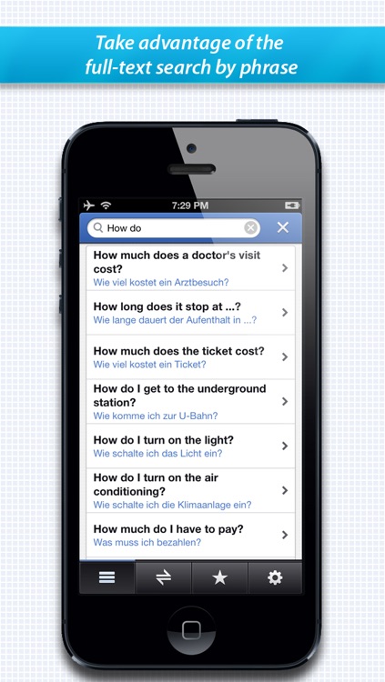 Lingvo PhraseBooks : Spanish, German, Italian, French, English and Russian phrasebook screenshot-2