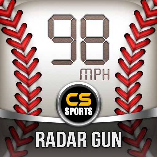 Baseball Speed Radar Gun Pro By CS Sports