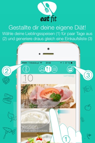 Eat Fit - Diet and Health screenshot 2
