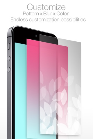 New Wallpaper Pro : for iOS7 & Parallax ( Blur & Pattern Custom themes : by YoungGam.com ) screenshot 2