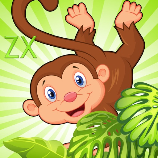 Rainforest Monkey Fall Craze ZX : Jaguar Grab Jungle Blitz