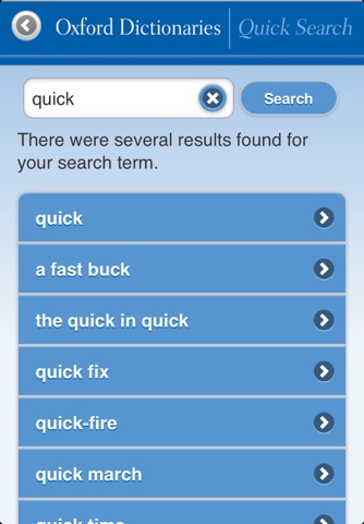Oxford Dictionaries Quick Search (no ads) screenshot 3