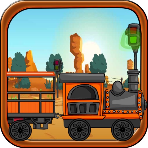 An Advance Train Construction Transport – Deliver First and Finish Building FREE Icon