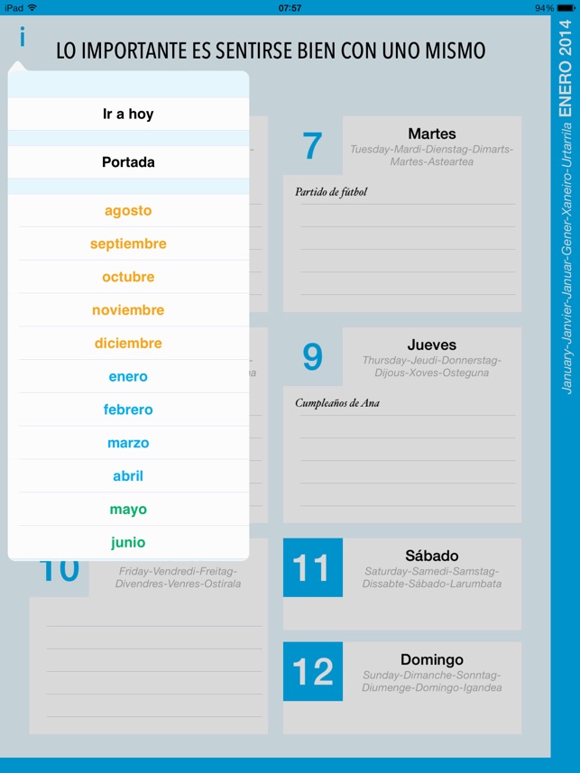 Agenda Estudiantil Trilingüe(圖4)-速報App