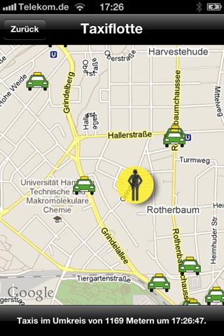 Taxi Hamburg screenshot 3