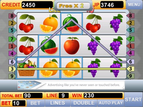 FruitBarSlotHD-Lite screenshot 2