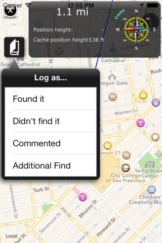 Geocache screenshot 2