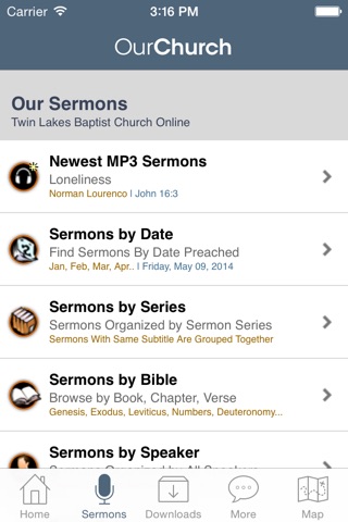 Twin Lakes Baptist Church screenshot 2