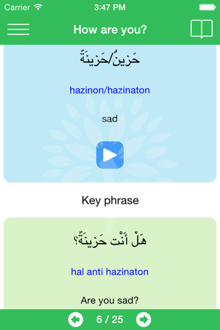 Learning Arabic! screenshot 2