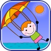 Parachute Adventure Time - Happy Stickman Fall Rescue