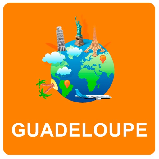 Guadeloupe Off Vector Map - Vector World icon