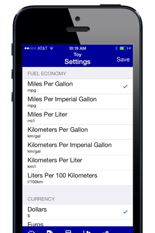 Gas Log - MPG Fuel Calculator screenshot 4