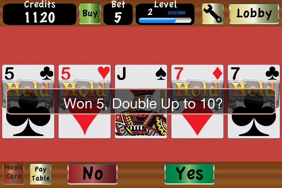 TouchPlay Video Poker Casino screenshot 4