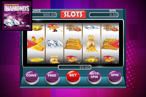 Fortunate Diamond Slots Free - Myriad Gemstones is at Stake ! screenshot 2