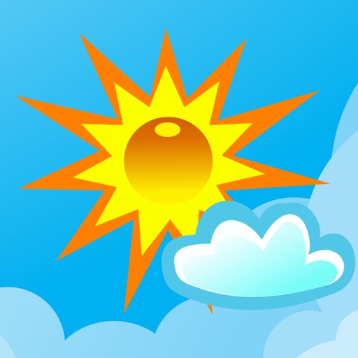 Awesome Cool Weather Clock HD icon