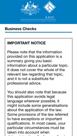 ASIC Business Checks(圖2)-速報App