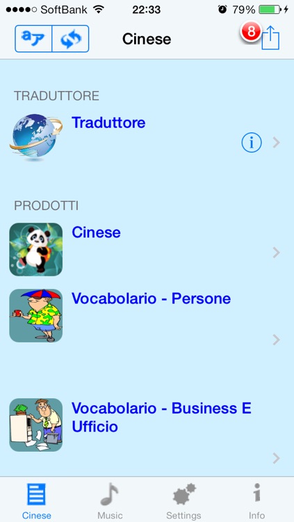 Cinese - Talking Italian to Chinese Translator + Phrasebook screenshot-4