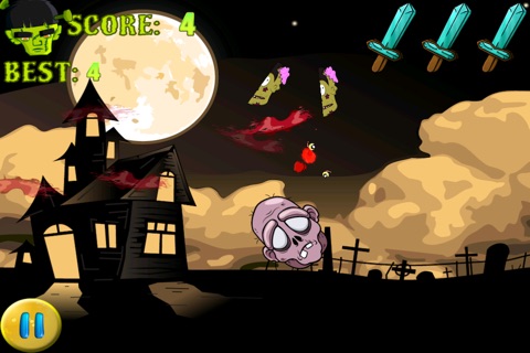 Samurai Zombie Slayer Pro screenshot 4