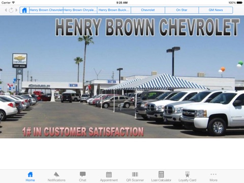 Henry Brown Auto Group for iPad screenshot 2