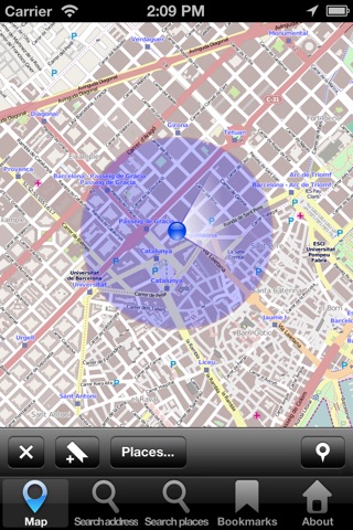 Offline Map Barcelona, Spain: City Navigator Maps screenshot 2