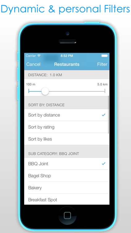 A Travel guide with smart navigation - Find & navigate to all the things around you and to nearby places like food , restaurants and hotels