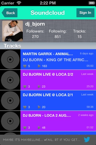 DJ Bjorn screenshot 2