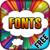 Type Cool Color Fonts FREE - Swipe Text-Izer & Keyboards for Instagram