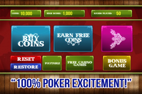 Ace Classic Jackpot Vegas Poker Free screenshot 2